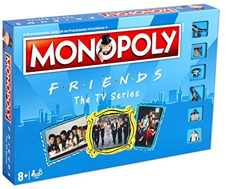 Eleven Force 12135 Monopoly, Fernsehserie „Friends“, mehrfarbig (evtl. nicht in deutscher Sprache), Bunt