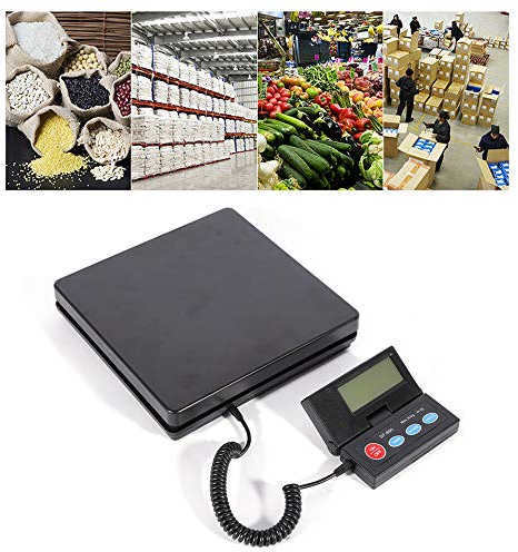 YUNRUX - Bilancia Digitale a Piattaforma, 50 kg, Bilancia da Lettere, Bilancia da gioielliere con Display LCD, Ideale per misurare