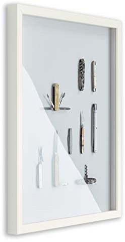 Objektrahmen Talon SPACE 35x50 cm Weiß Matt 3D Bilderrahmen zum Befüllen