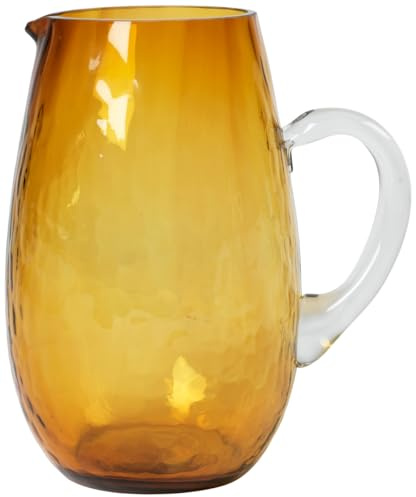 Broste Copenhagen 14496204 Hammered Krug Amber 2 l (1 Stück)