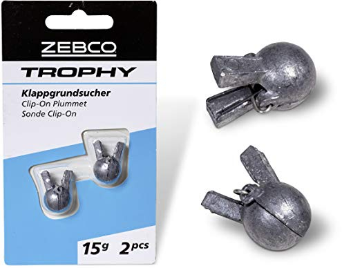 Zebco Qualitäts Trophy Klappgrundsucher Angelblei Blei Grundblei Angeln Angel Zubehör, Diverse, 25 g