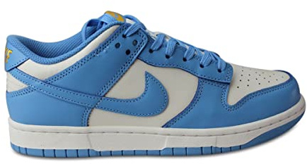 Nike W Dunk Low Basketballschuhe für Damen, Sail/Coast-Univ Gold, 39 EU, Sail Coast Univ Gold, 39 EU
