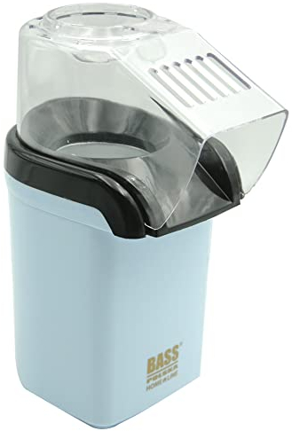 BASS, Machine À Popcorn Rétro, Machine À Popcorn Sans Graisse, Sans Huile, Appareil Ménager, Cuisine, Machine À Popcorn, 18x12x27 cm