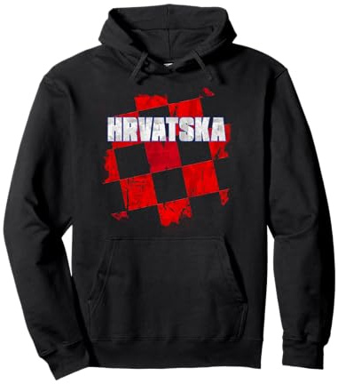 Kroatien Hrvatska Pullover Hoodie