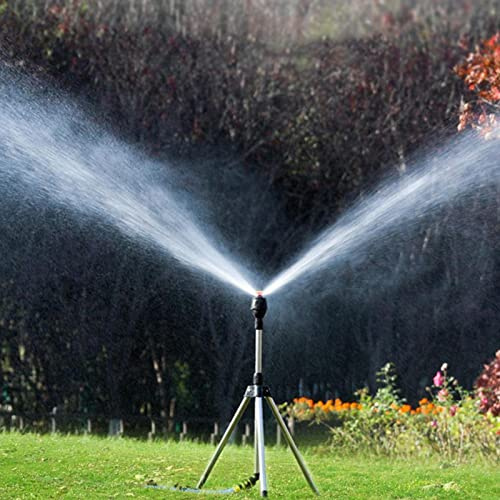 Irrigatore Da Giardino 360 Gradi - Irrigatore Su Treppiede - Irrigatori Da Giardino - Irrigatori Da Giardino Automatica Sistema Di Irrigazione Per Giardino Prato Orto