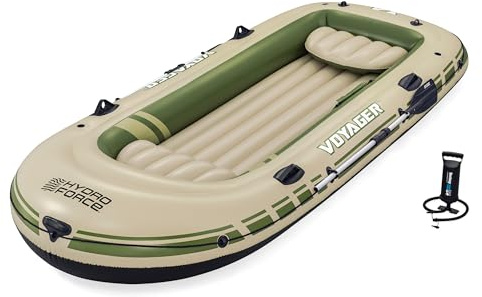 Bestway Hydro-Force Schlauchboot Komplett-Set Voyager X4 350 x 145 x 49 cm