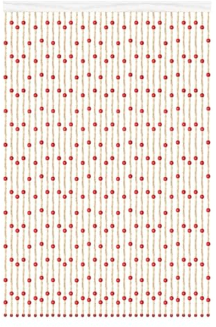 Perlenvorhang Dekoration Bambusvorhang Türvorhang Bambusvorhang 60x80cm 90x200cm Retro Türvorhänge Panel Für Raumteiler Trennwand(100x200cm)