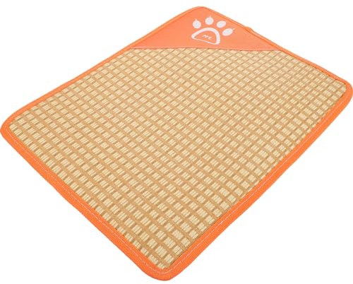 POPETPOP Kühlende Schlafmatte für Hunde Kühlmatte für Haustiere Katzennest Bequemes Kühlkissen für Haustiere Umweltfreundliches Material Leicht Zu Reinigen