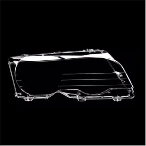 Wtwtg Couverture de Phare de Voiture pour BMW E46 Coupe 1999-2003 M3 2000-2006, Couverture Lentille de Phare de Voiture Couverture de Phare de Remplacement,Right