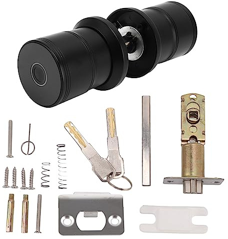 Lock Smart Door Fingerprint Keypad Bluetooth Wifi Semiconductor Negro Aleación de zinc de acero Electrónico de entrada sin llave Digital Lock Security Security para la oficina en