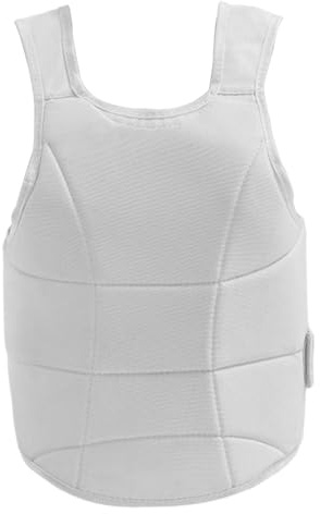 Baoblaze Karate Chest Protector Taekwondo Vest Lightweight Multipurpose Body Protector Rib for Boxing Grappling Training, XL