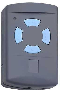 Telecomando Compatibile con Hormann, Trasmettitore per Hormann, Trasmettitore Manuale per Porta Garage 868 MHz Compatibile con Hörmann HSM4 4 Canali, Sostituzione per Apriporta Garage con Tasti Blu