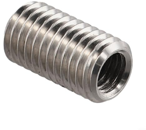 Besttoolifes Adattatore in metallo da M10 a per M14 e per M14 a M10 per smerigliatrice angolare, convertitore di interfaccia per punte da trapano filettato, strumento di fissaggio per smerigliatrice