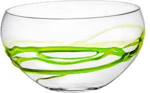 Bormioli Rocco 125710B09321990 - Ceralacca 4 x Coppetta da gelato ø 11 cm, colore: Verde