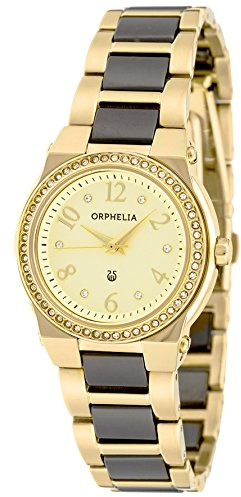 Orphelia Damen-Armbanduhr Bellevue Analog Quarz Keramik