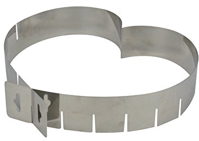 Ard'time BG Moule à Cœur en INOX Extensible