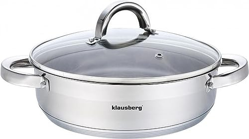 Olla con ollas Inducción Acero Inoxidable Klaus Berg 4.5L 26 cm KB de 7173