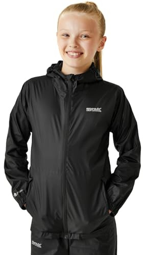 Regatta Unisex Kinder Kid Pk It JKT III Jacke, Black, 9-10 Years