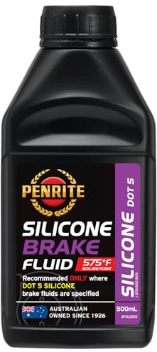Penrite Olja silikon bromsvätska DOT 5, torr kokpunkt 302 grader, 500 ml
