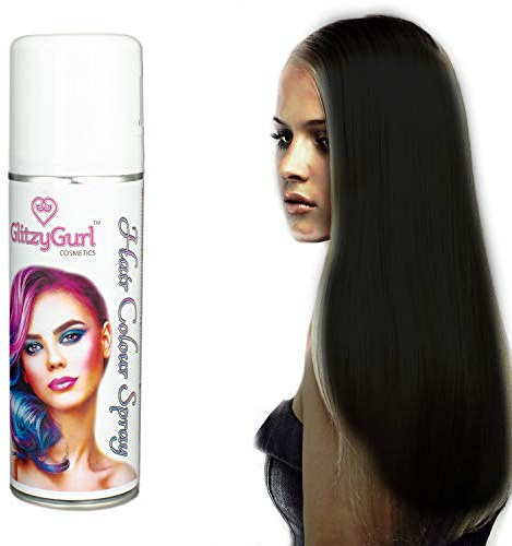 Haarfärbe-Spray, 125 ml, lose (Schwarz)