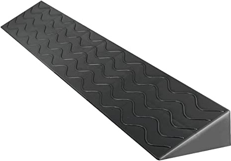 ZTZBFGM Noir,100x10x4.5cm, Rampe De Seuil De 1 À 10,5 Cm De Hauteur pour Aspirateurs Robots Intérieurs Ou Extérieurs, Salles De Bains, Fauteuils Roulants, Rampes De Trottoir Portables