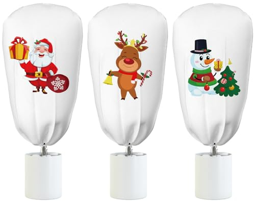 DKINY 3 STK Winterschutz für Kübelpflanzen Pflanzen 90x110cm Pflanzenschutz