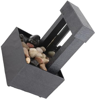 Fuente de Superficie de Plástico Elegante con Luz LED para Alivio del Estrés y Decoración Escritorio Tranquila y Tranquila para la Sala Estar Dormitorio