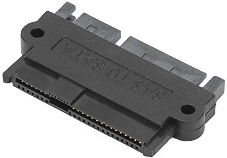 XUXHOU The SF-092 Adapter Converted SAS to a Connection Between Hard Discs and Motherboard, Ideal for Technical Geeks and PC Builders (Black)