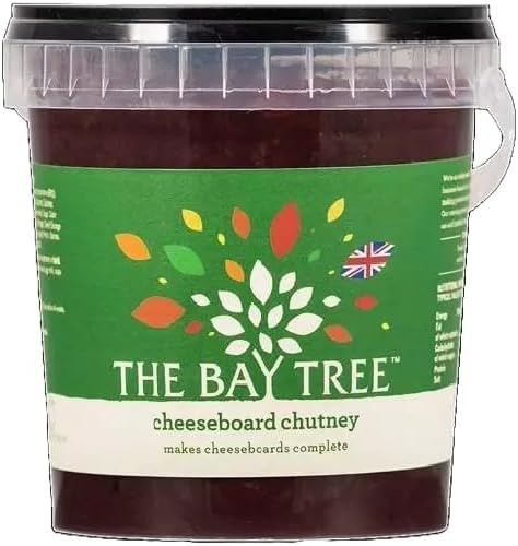The Bay Tree Cheeseboard Chutney 1.2kg (Pack of 6) – Rich & Savoury Chutney, Perfect with Cheese, Made in the UK