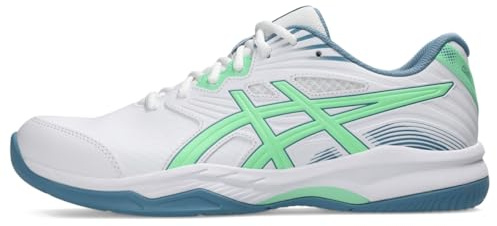 ASICS Men's Gel-RENMA 2 Pickleball Shoes, 9.5, White/Menthol