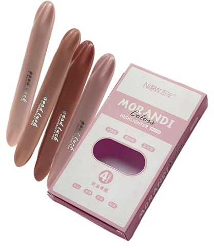 Highlighter Pen Set - 12,5×2,3×1,5 Cm Dubbelsidig, Smidig skrivpenna, Ögonskyddsmarkör | Markeringsverktyg, tillbehör för tidningsplanerare, för anteckningar Studera skolkontorsorganisationsuppgifter