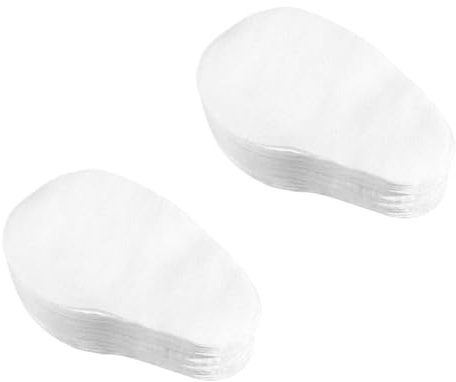 TOPPERFUN Máscara para Ojos de Papel Vegetal Cómodo y Adhesivo para Cuidado Ocular en Hotel o Uso DIY 200 Piezas de Color Claro para Aliviar y Relajar