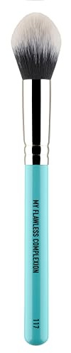 117 – MY FLAWLESS COMPLEXION BRUSH by MYKITCO – Professional Synthetic Face Brush for Applying & Blending Powder, Blush & Finishing Complexion Products
