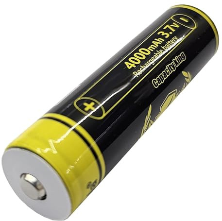 Batteria Ricaricabile 4000 mAh 3,7 V NiMH Professionale Torcia Telecamera Pannello Solare