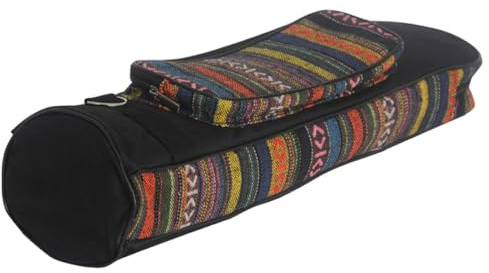 Hemobllo Bolsa para Trompeta Diseño Portátil de Tela Oxford, Compartimento Lateral para Almacenamiento Multifuncional, Estilo Étnico Elegante y Distintivo para Músicos