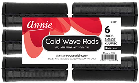 3 Packs of Annie Cold Wave Rods (Xtra Jumbo) #1121 6Pcs/Pack