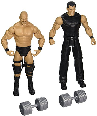 WWE DTD10 Battle Pack of 2 Figures Stone Cold Steve Austin and Mr. McMahon