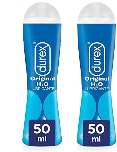 Durex Lubricante Original Base Agua - 2 x 50 ml Pack - 100 ml total - Duplo pack