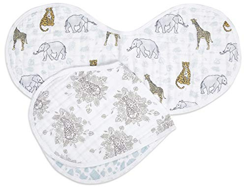 aden + anais burpy bibs 2 pack cotton muslin