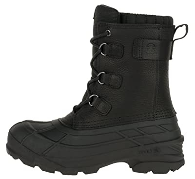 Kamik Men's Alborgplus Wk0078 Snow Boots Black Size: 9 UK