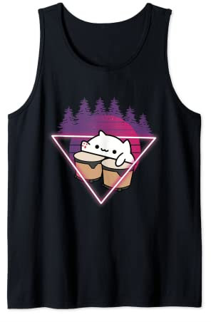 Bongo Cat trommeln Musik Katzen Internet Memes Tank Top