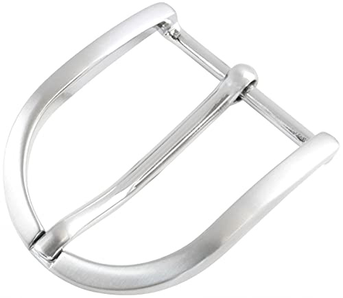 BELTINGER Gürtelschnalle rund 2,5 cm | Buckle Schließe Gürtelschließe 25mm Massiv | Dorn-Schließe | Wechselgürtel bis 2,5cm
