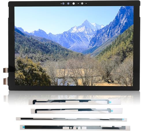 Garsent 12.3 Inch Screen Replacement for Pro 7 1866 LP123WQ2, 2736x1824 IPS LCD Display Touch Screen Digitizer Assembly, Laptop Touch Screen Replacement