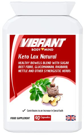 Colon Detox & Cleanse 90 Capsules | Supports Cleansing & Bloating Relief | Glucomannan, Rhubarb, Nettle | Made in the UK