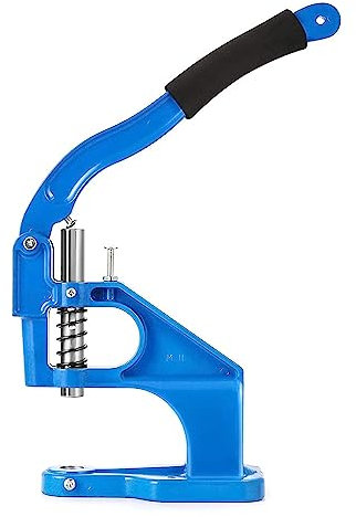 Kit de poinçonnage à œillets, machine à œillets, outil d'installation manuelle, presse à main, couture, pince de serrage, bricolage manuel, presse à œillets, artisanat (couleur : argent 1 lot) (Color