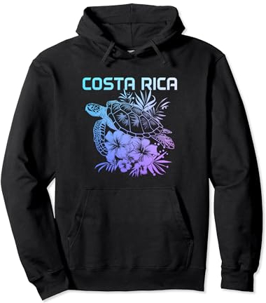 Souvenir zum Tauchen mit Meeresschildkröten aus Costa Rica Pullover Hoodie