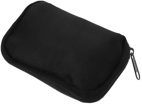 FOMIYES 2St Aufbewahrungstasche für Blutzuckermessgeräte handtasche tragetasche Tragbarer Fall kofffer köffer Organisationstasche für Blutzuckermessgeräte Halter für Glukosemessgerät Stoff