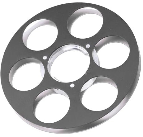 Cinta Magnética Carrete Vacío, Cinta de Sonido de Reemplazo Estable de Alta Resistencia Carrete Vacío Resistente a la Erosión Fácil de Instalar Brida NAB de Aluminio para la