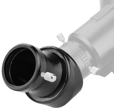 Espejo Diagonal, Imagen Correcta Mirror Diagonal 45 Grados Correcto Imagen | Suministros de interfaz, accesorios para el ocular del telescopio con cubierta de po