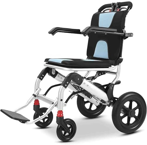 Saliscale Elettrico Cingolato Carrozzina elettrica per salire le scale, viaggio leggero, carrozzine da trasporto ultraleggere, carrozzine leggere con capacità di carico di 150 kg per casa e